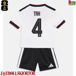 Tyskland Jonathan Tah #4 Hemmakläder Barn VM 2026 Kortärmad (+ Korta byxor)